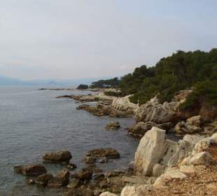 Küste von Sainte Marguerite