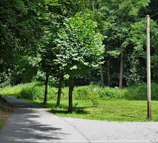Wege durch den Kurpark