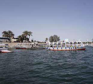 Bootsfahrt über den Nil