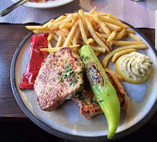 Schweinerückensteak