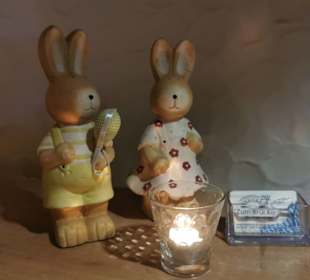 Eingangsbereich Osterdeko