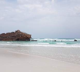 Schiffswrack im Norden der Insel