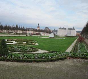 Schlosspark Schwetzingen im Winter