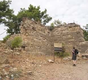 Zugang zu Antiken Stadt