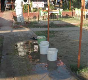 Pails for washing feet