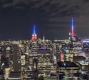 Blick auf Midtown mit Times Square rechts