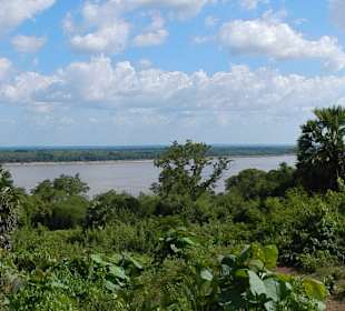 Ausblick über den Mekong