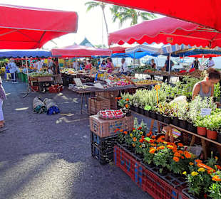 Rundgang über den Wochenmarkt von Saint-Paul