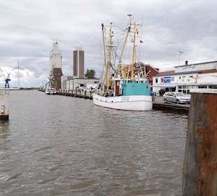 Fischerboot am Außenhafen