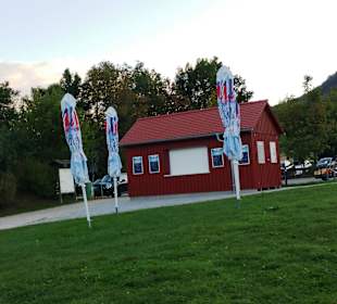 Zugang vom Stausee her