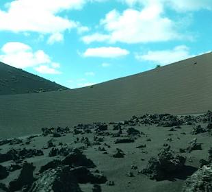 Dünen und Lavasteine