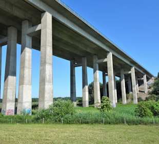 Impressionen von der Huntebrücke