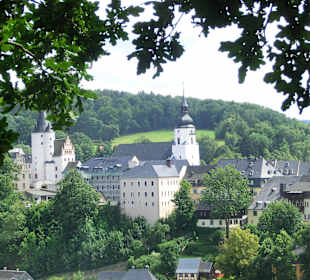 Schloss und Kirche Schwarzenberg