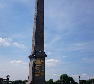 Obelisk am Place de la Concorde 