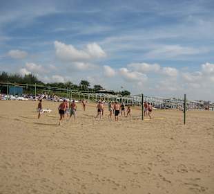 Volleyball am Strand