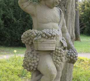 Bei einem Bummel durch den Schloss- und Kurpark