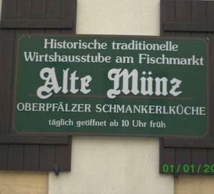 Gasthaus "Alte Münz" von aussen