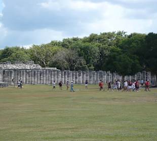 Die Ruinen von Chichen Itza