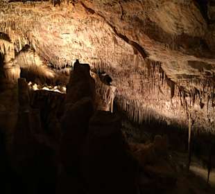 Tropfsteinhöhle – leider tropft es sehr wenig ):