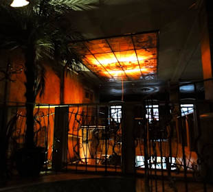 Blick in die Gasträume der Villa Cuba