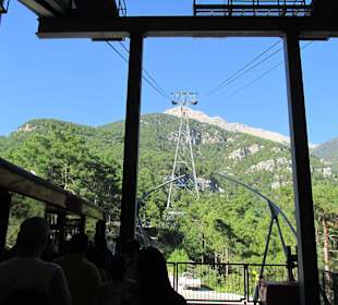 Blick aus der Kabine