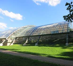 Römische Badruine von aussen