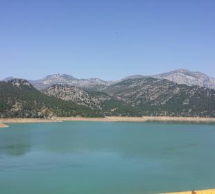 Stausee im Taurusgebirge bei der Safari Tour