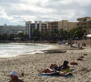 Strand bei Santa Eulalia