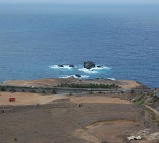 Auf dem Weg der Inselrundfahrt - vom Berg
