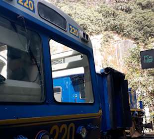 Bahnhof Stadt Ollantaytambo