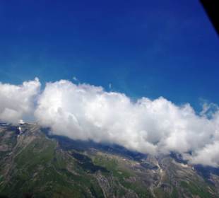 Blick geht weit hinein