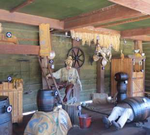 Eine Schießbude, kostenpflichtig