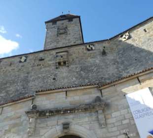 Bei der Besichtigung der Veste Coburg