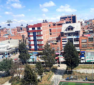 Ausblick Linea Plateada