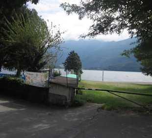 Uferpromenade in Richtung Dongo