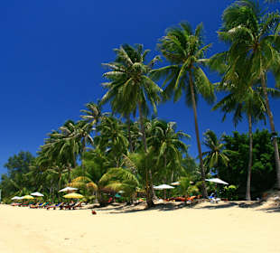 Strand Maenam beim Hotel Pinnacle Samui