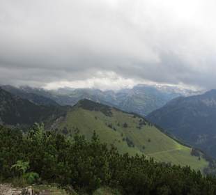 Blick vom Iseler aus