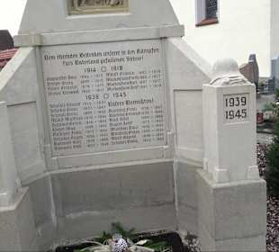 Kriegerdenkmal Reutlingendorf