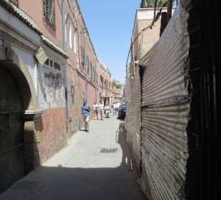 Unterwegs in der Altstadt von Marrakesch