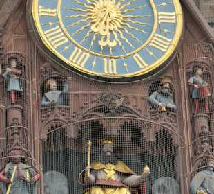 Die Frauenkirche am Nürnberger Hauptmarkt