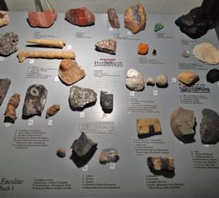 Im Lapidarium des Stadtmuseums Saalfeld