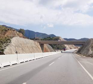 Küstenstraße Richtung Anemurion