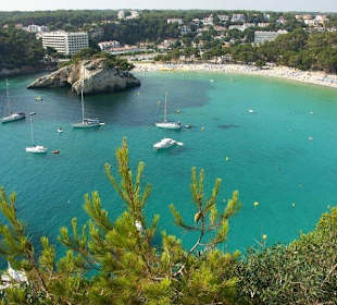 Bucht von Cala Galdana