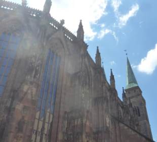 Unterwegs in der Altstadt von Nürnberg