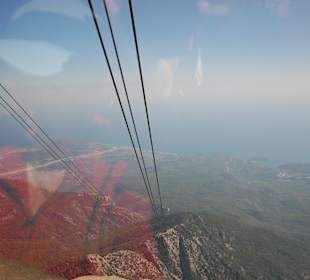 Widok z kolejki linowej