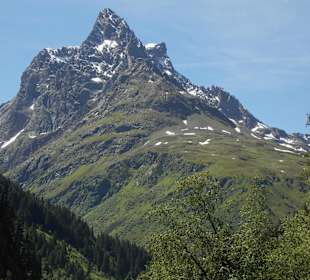 Aussicht bei der Konstanzer Hütte auf einen 3000er