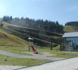 Bei der Talstation der Arber-Bergbahn