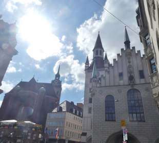 Bei einem Altstadtbummel in München