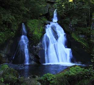 Triberger Wasserfall: Mittlere Stufe