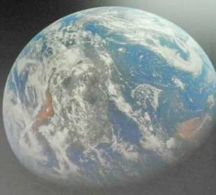 So sieht unsere Weltkugel aus